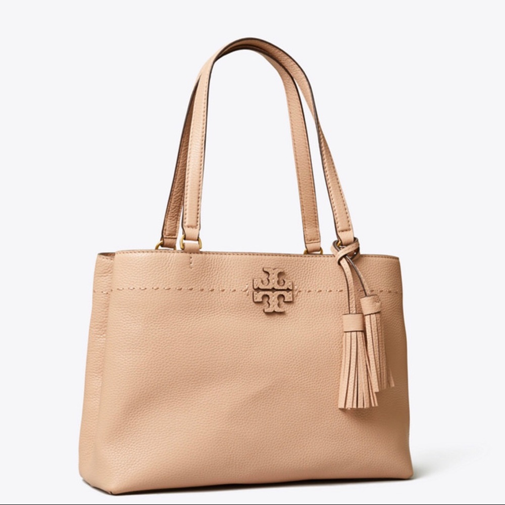 Tory Burch MCGRAW TRIPLE-COMPARTMENT TOTE - Picture 2 of 5